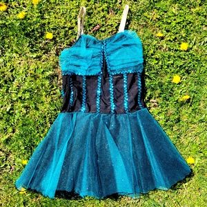 Turquoise Dance Costume